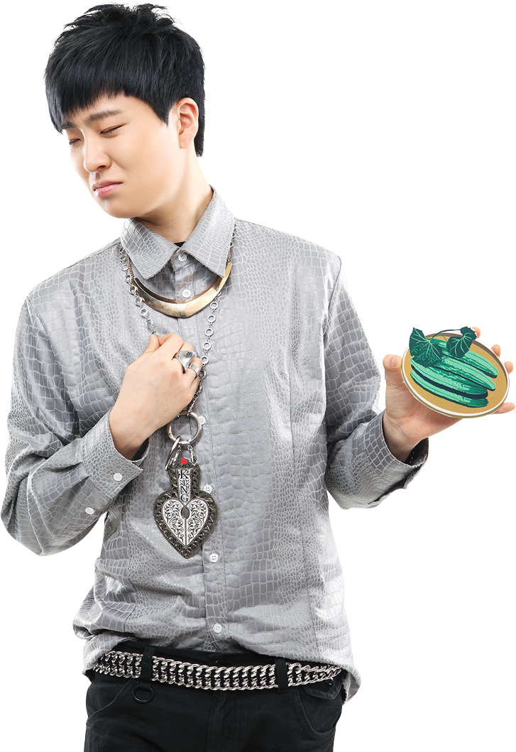 Choi Youngjae - Choi Youngjae And Cucumbers (727x1059), Png Download