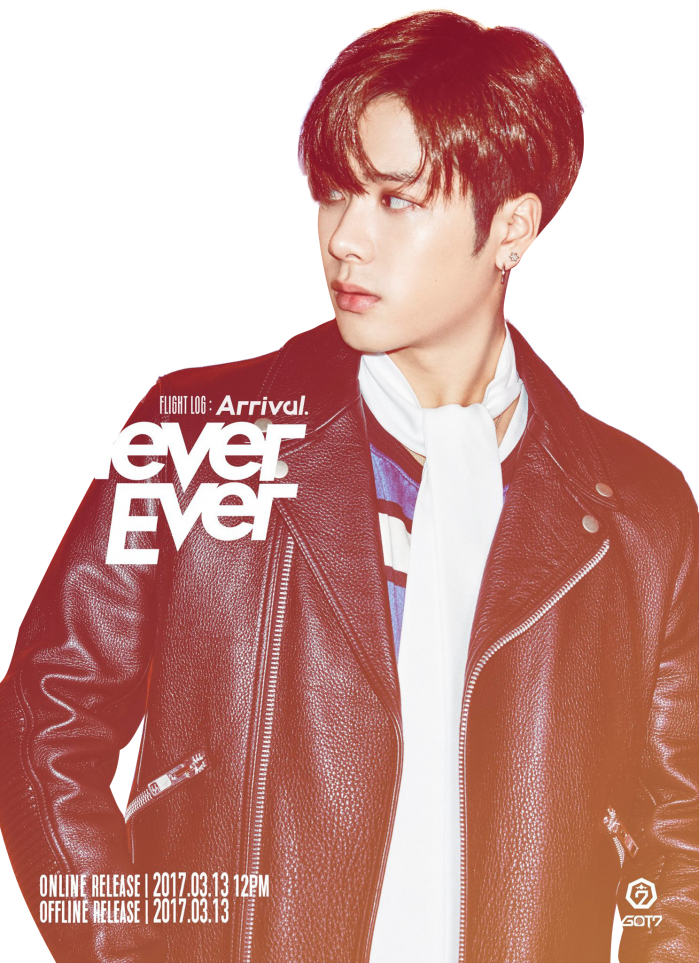 #got7 #got7 Never Ever #never Ever #never Ever Got7 - Got7 Jackson Never Ever (699x963), Png Download
