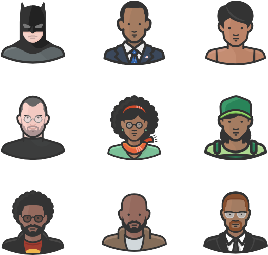 Diversity Avatars - Diversity Icons (600x564), Png Download