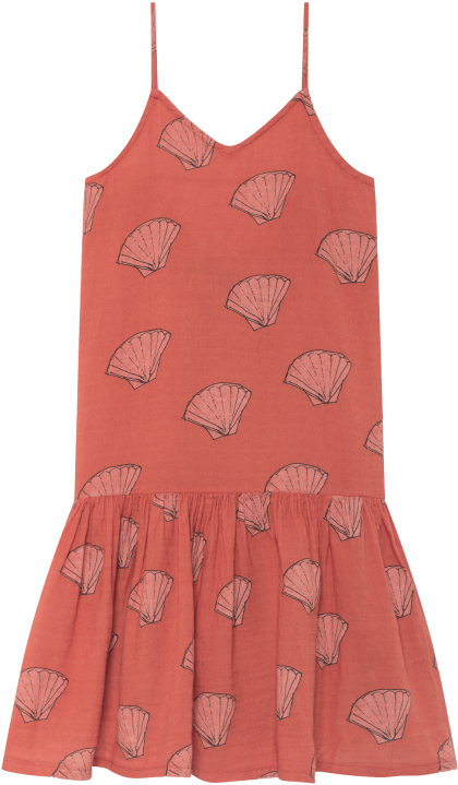 The Animals Observatory Mouse Kids Dress Shells - The Animals Observatory Mouse Dress (960x720), Png Download