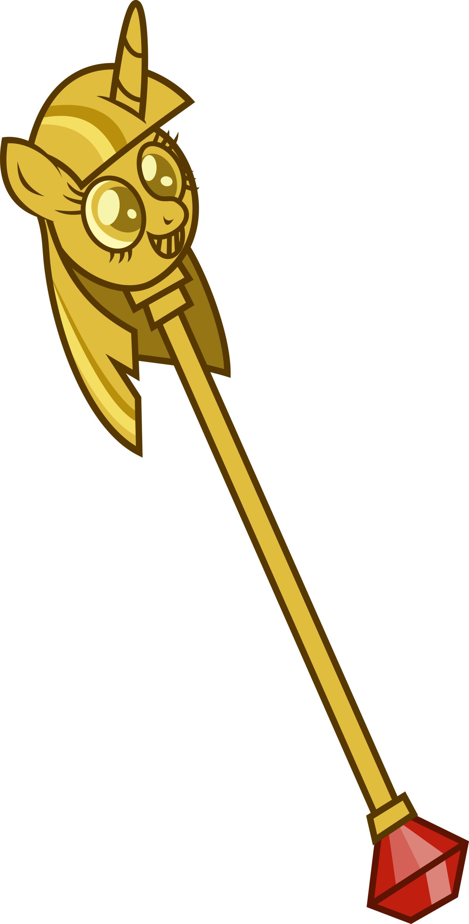 King Scepter Png - Twilight Scepter (1600x3153), Png Download