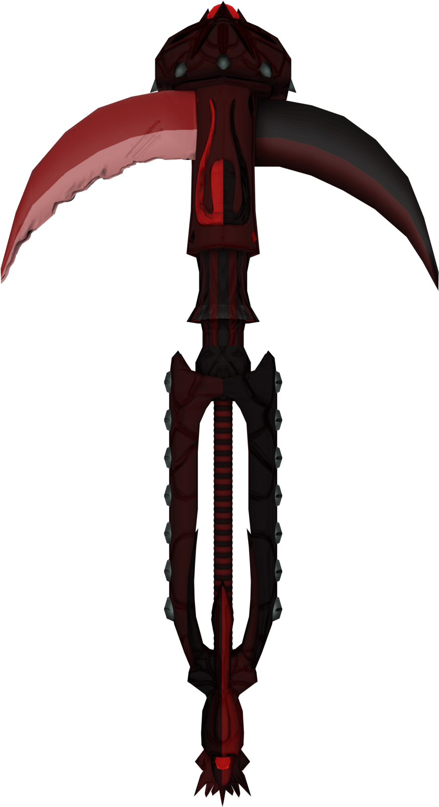 A Transforming 3d Weapon Model Of An Assassin's Scepter - Melee Weapon (1080x1920), Png Download