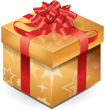 Christmas Present Icons (380x380), Png Download