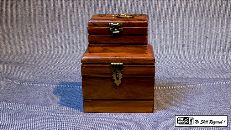 Double Locked Mystery Box By Premium Magic (736x828), Png Download