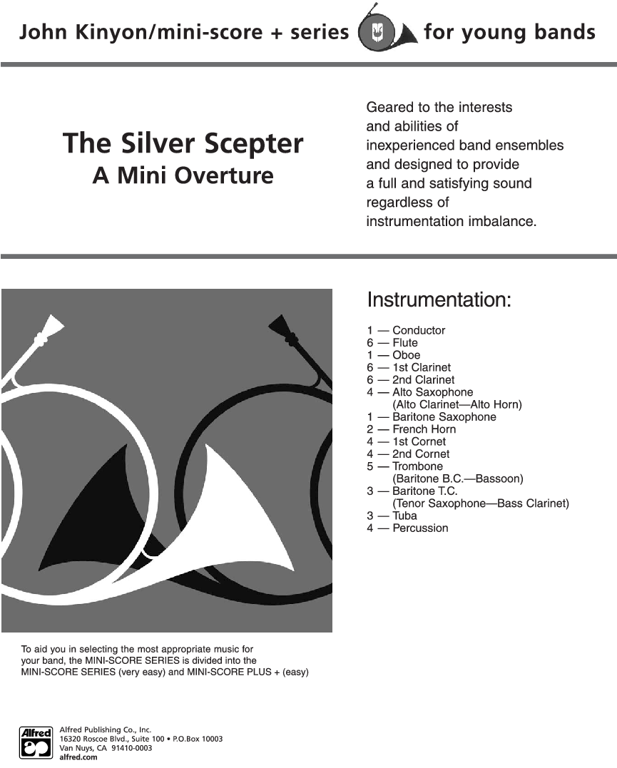 Silver Scepter Thumbnail - Pomp And Circumstance Band Arranged By John Kinyon (864x1152), Png Download