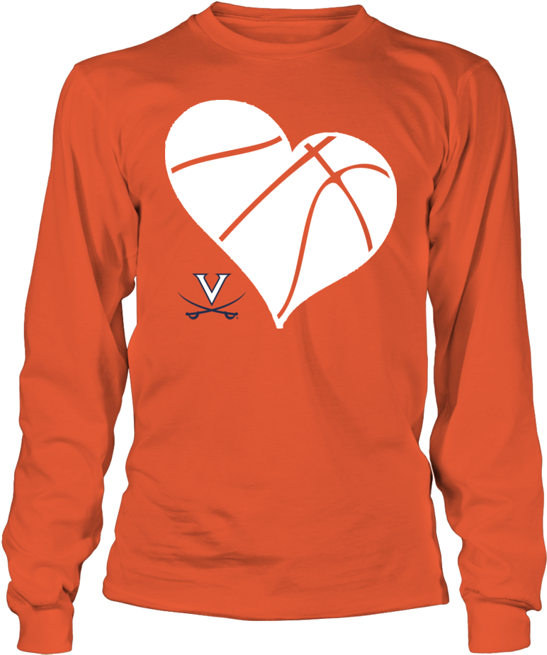 Virginia Cavaliers - Lace Logo - Houston Dynamo Unisex Long Sleeve (1000x1000), Png Download