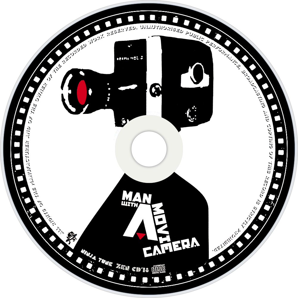 The Cinematic Orchestra Man With A Movie Camera Cd - Man With The Movie Camera Cinematic (1000x1000), Png Download