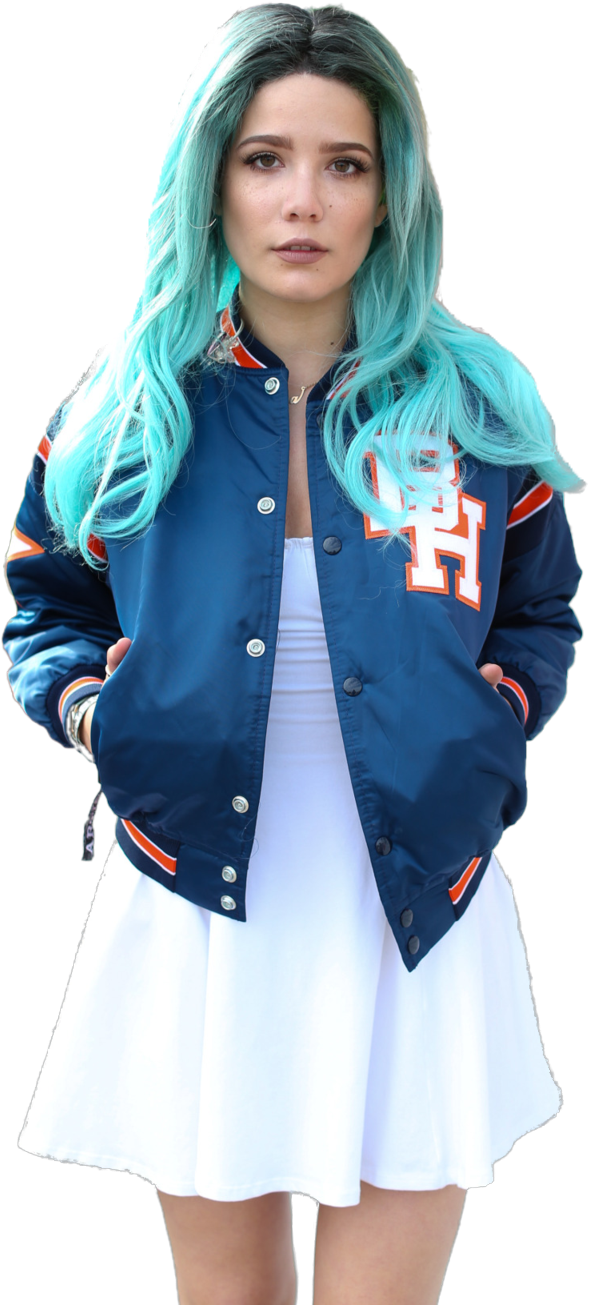 #wattpad #random A Bunch Of Pngs For People In Need - Halsey With Long Hair (1024x1364), Png Download