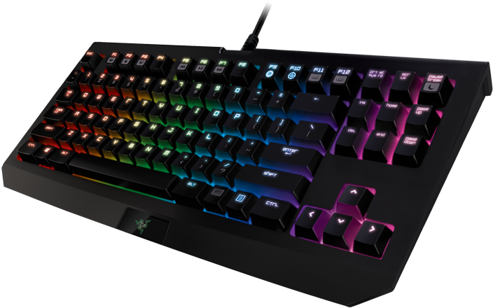 Razer Blackwidow Tournament Chroma Us Keyboard (800x600), Png Download