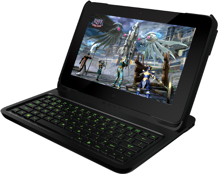 Not A Lot Of Choice When It Comes To Portable Pc Gaming - Razer Tablet (800x600), Png Download