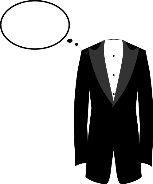 Clip Art Royalty Free Clip Art At Clker Com Vector - Tuxedo Clipart (498x599), Png Download