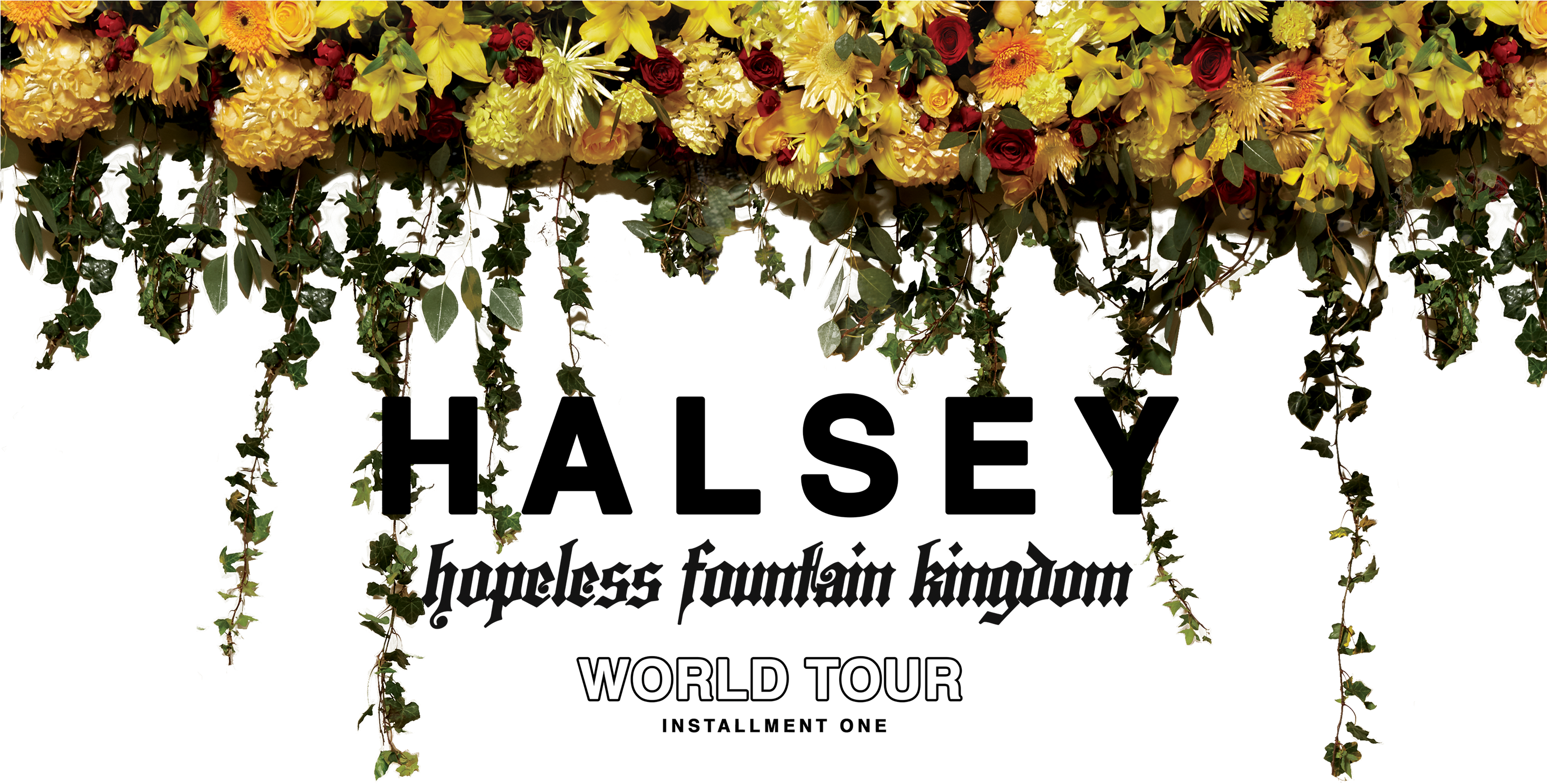 Hopeless Fountain Kingdom Tour - Halsey Hopeless Fountain Kingdom (2875x1476), Png Download