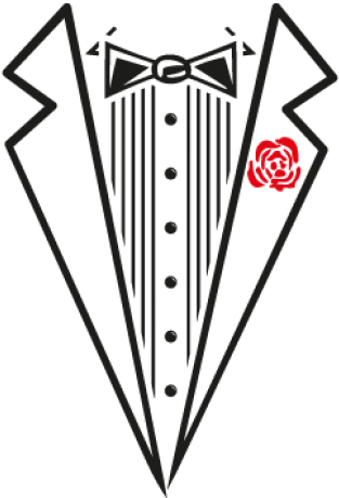 Logos - Tuxedo T Shirt Svg (518x518), Png Download