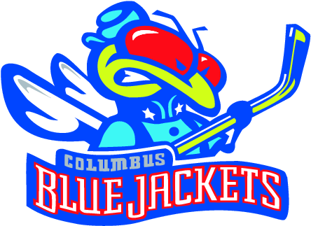 Columbus Blue Jackets - Columbus Blue Jackets First Logo (465x338), Png Download