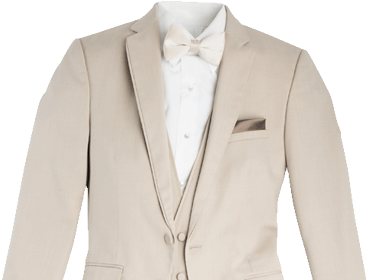 Beach Casual Pre-styled Tuxedo - Tuxedo (370x360), Png Download