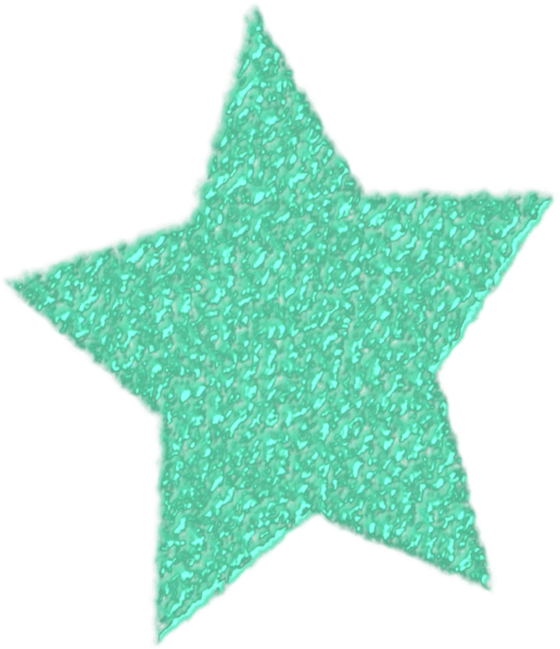 Green Glitter Christmas Ornament Star Christmas Day - Christmas Day (530x750), Png Download