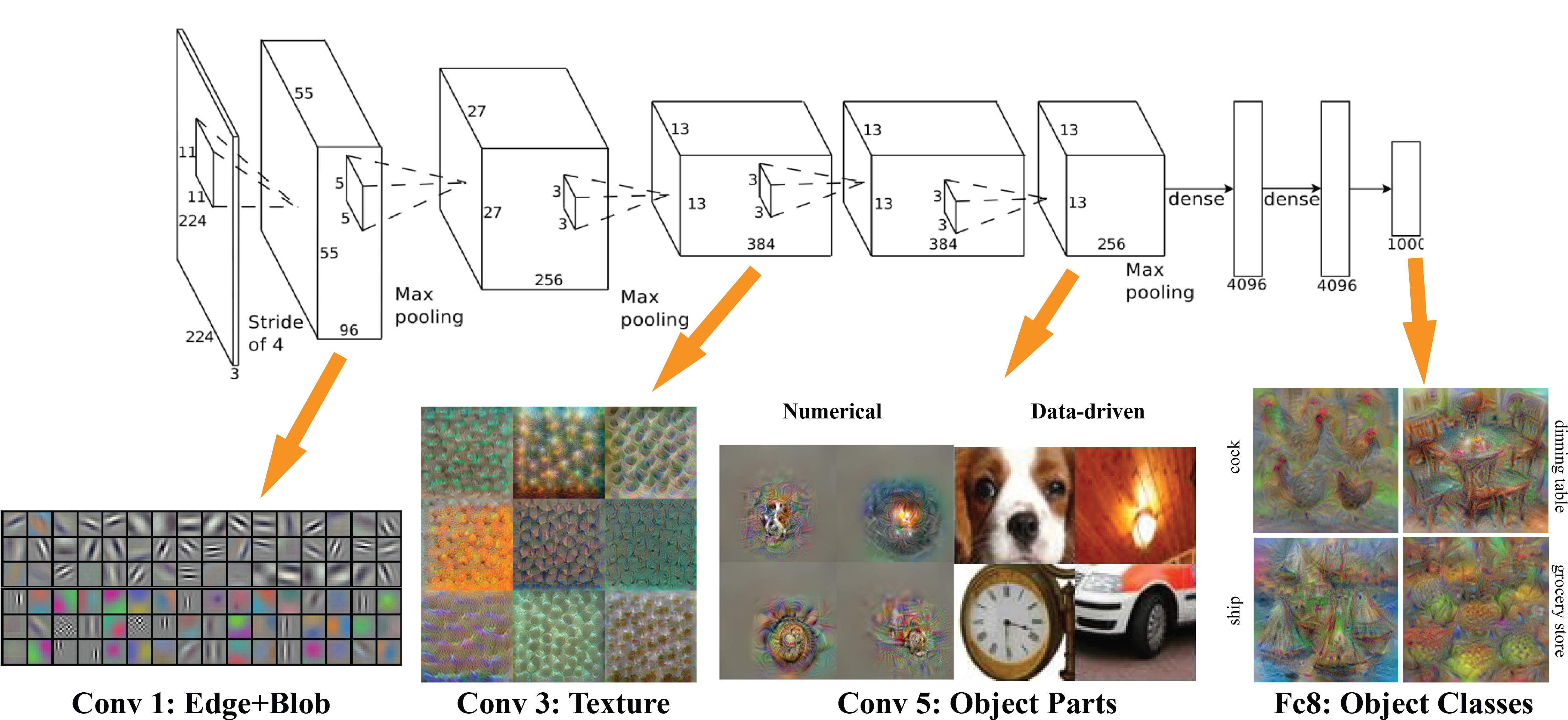 Visualize A Single Neuron - Alexnet Convolutional Neural Network (4420x2038), Png Download