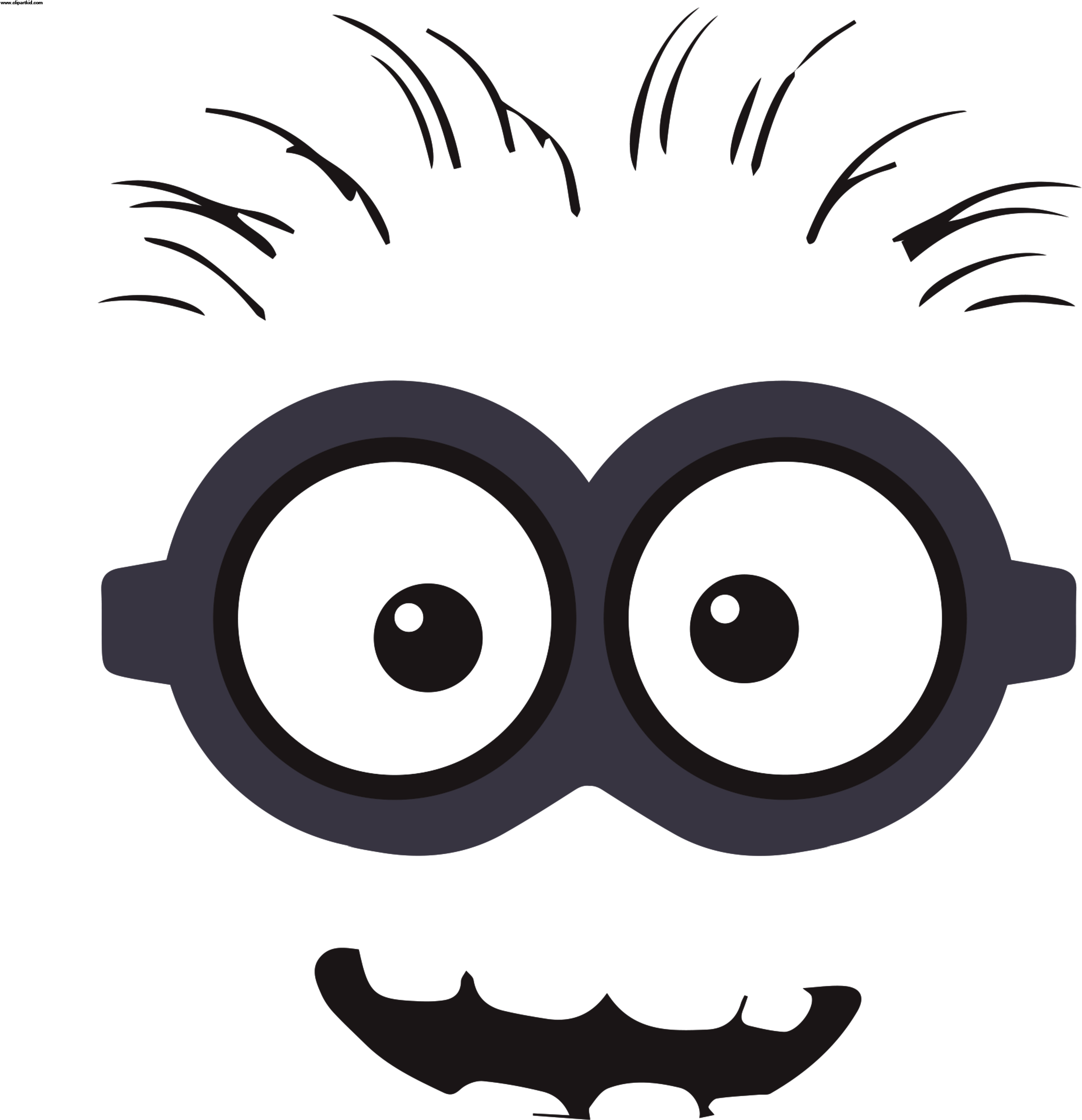 Carving Pumpkin Templates Minion Pumpkin Carving Templates - Minion Silhouette (2500x2402), Png Download