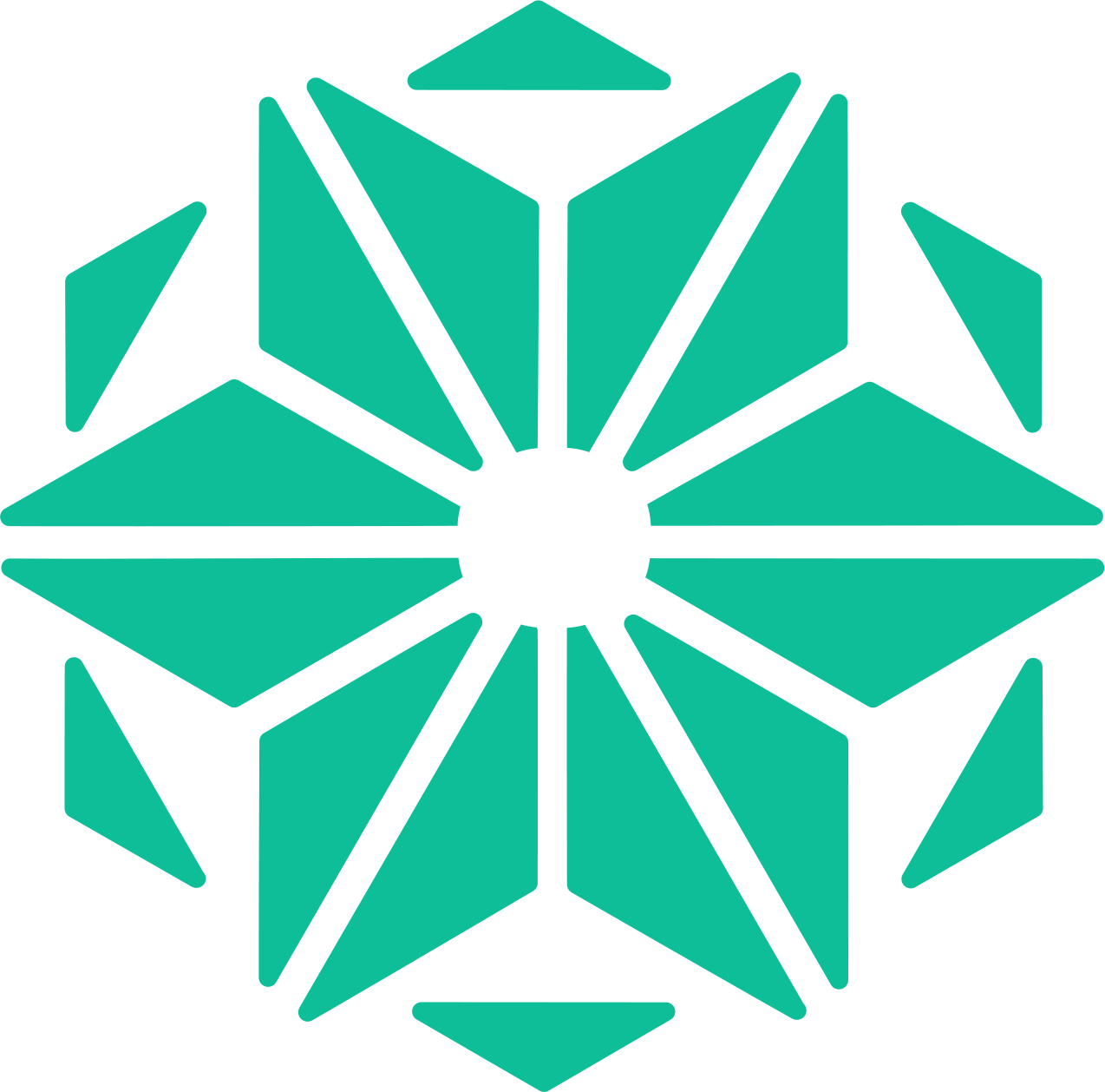 "green Star" - Bon Ton Logo Png (1274x1258), Png Download