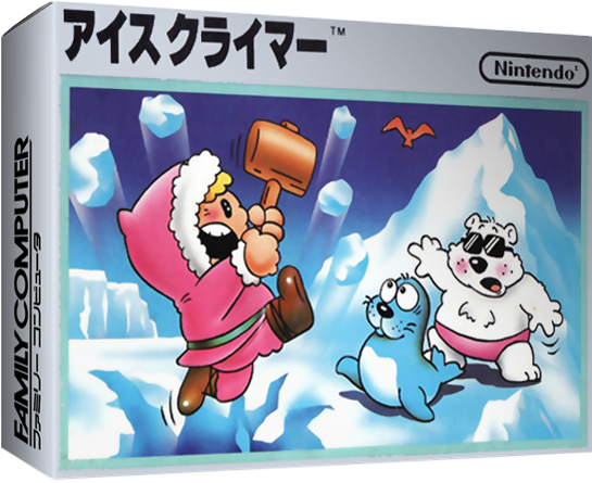 Ice Climber - False Famicom Mini Series Vol.03: Ice Climber (600x450), Png Download