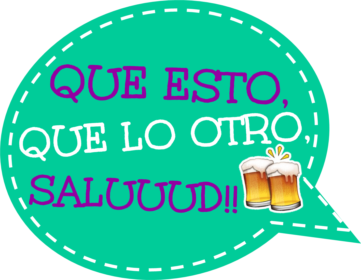 Letrero Para Fiesta - Letreros Para Fiestas (1418x1101), Png Download
