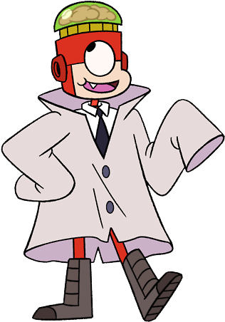 Darrell As Daddy - Ok Ko Let's Be Heroes Darrell (344x489), Png Download