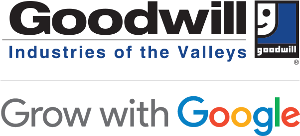 Goodwill Logo And Grow With Google Logo - Goodwill Industries (700x300), Png Download