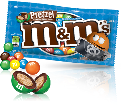 Product Pretzelmms - Mars Funsize Peanut M And Ms (451x400), Png Download