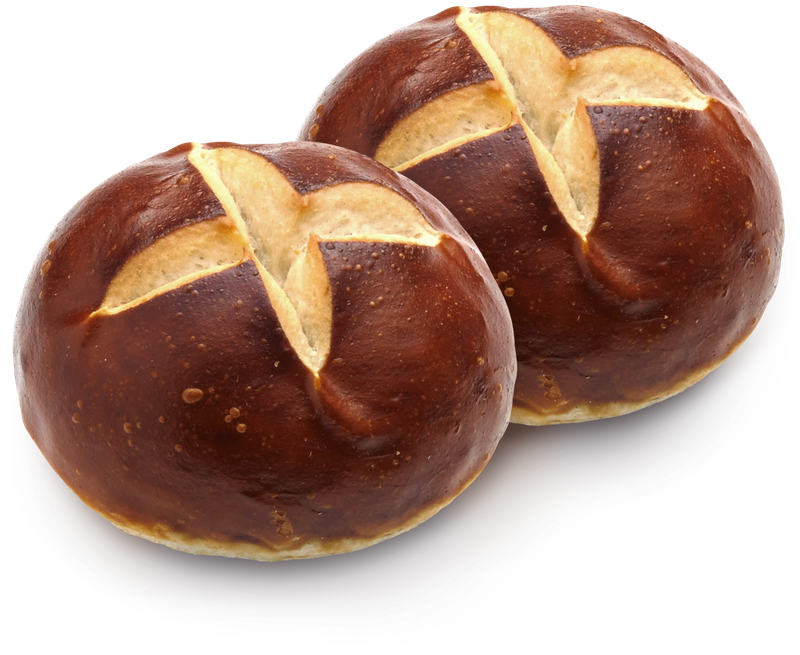 How To Pretzilla - Transparent Buns (800x655), Png Download