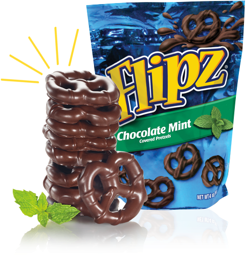 Flipz Caramel Sea Salt (483x510), Png Download