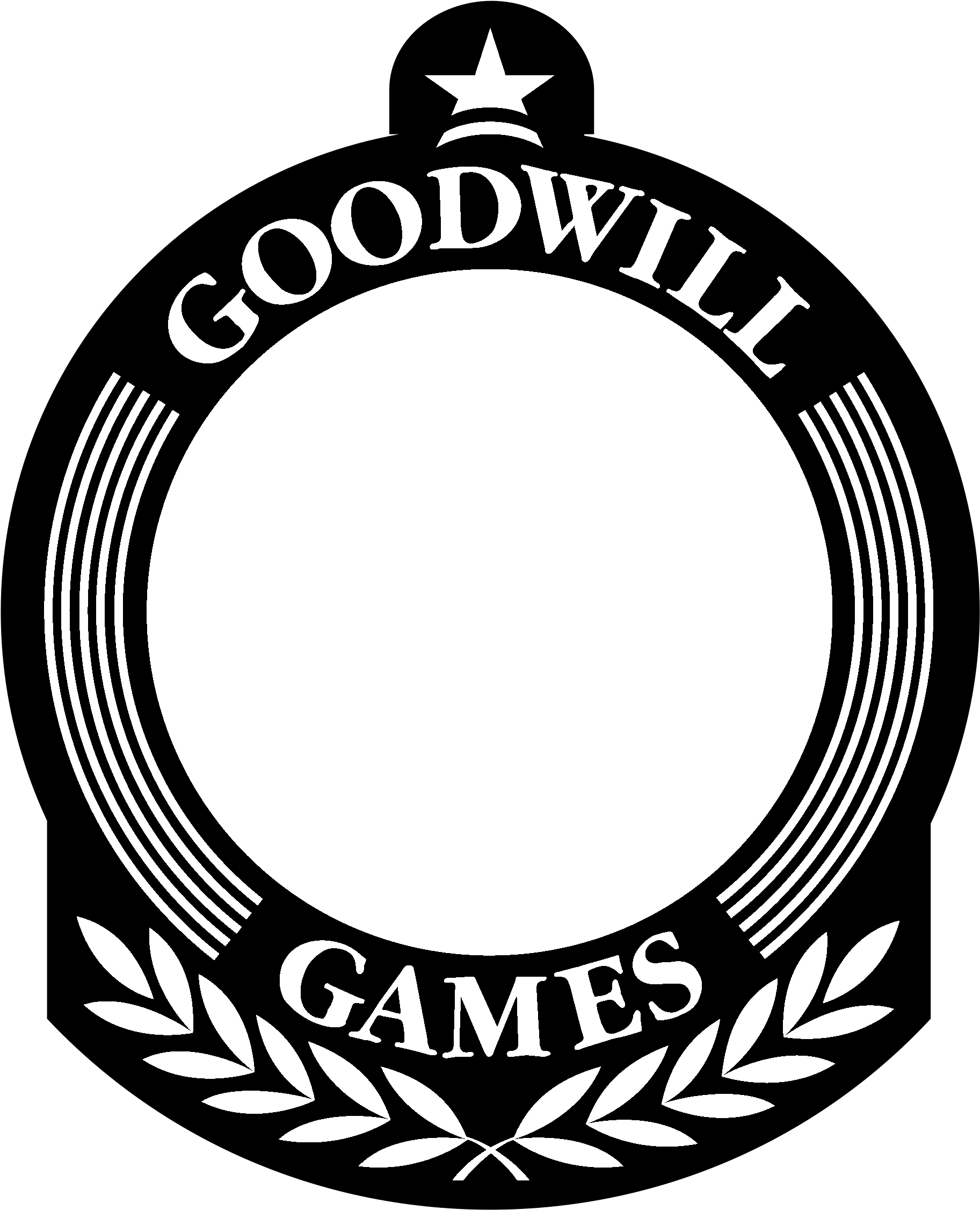 Goodwill Games Logo Black And White - Brgy Vitalez Paranaque Map (2400x2400), Png Download