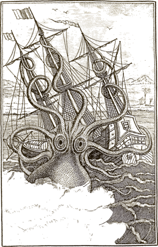 Logo - Pierre Denys De Montfort Kraken (321x500), Png Download