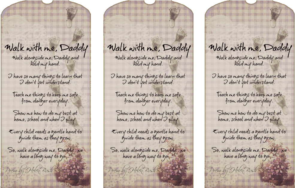 Girl Walk With Me Daddy-glenda's World - Calligraphy (1200x630), Png Download