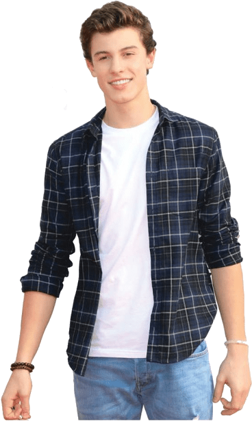 Music Stars - Shawn Mendes White Background (500x655), Png Download