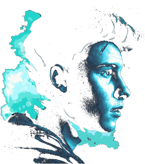Sing Drawing Shawn Mendes Vector Freeuse Library - Illuminate Shawn Mendes Png (494x700), Png Download