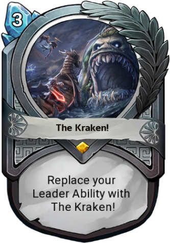 The Kraken - Hand Of The Gods : Smite Tactics (376x515), Png Download