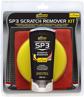 Scratch Remover Kit - Shield - Scratch Remover Kit (497x450), Png Download