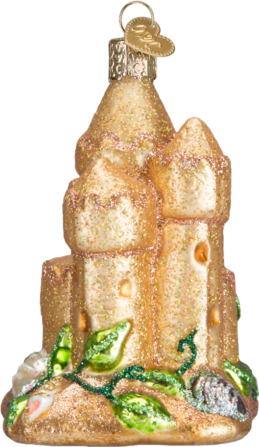 Sand Castle Ornament - Michigan State Spartans Diploma Ornament, Multi (1000x1000), Png Download