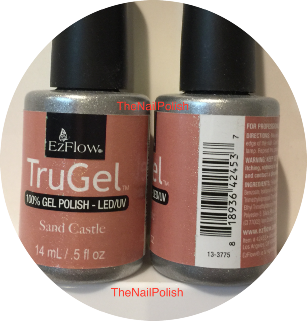Ezflow Trugel Led/uv Curable - Ezflow Trugel Tantalizing Trapeze .5 Oz / 14 Ml (611x640), Png Download