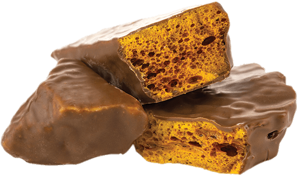 Food - Honey - Chocolate Honeycomb (582x582), Png Download