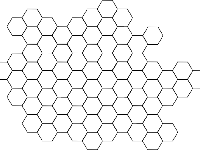 Honeycomb Pattern (640x480), Png Download