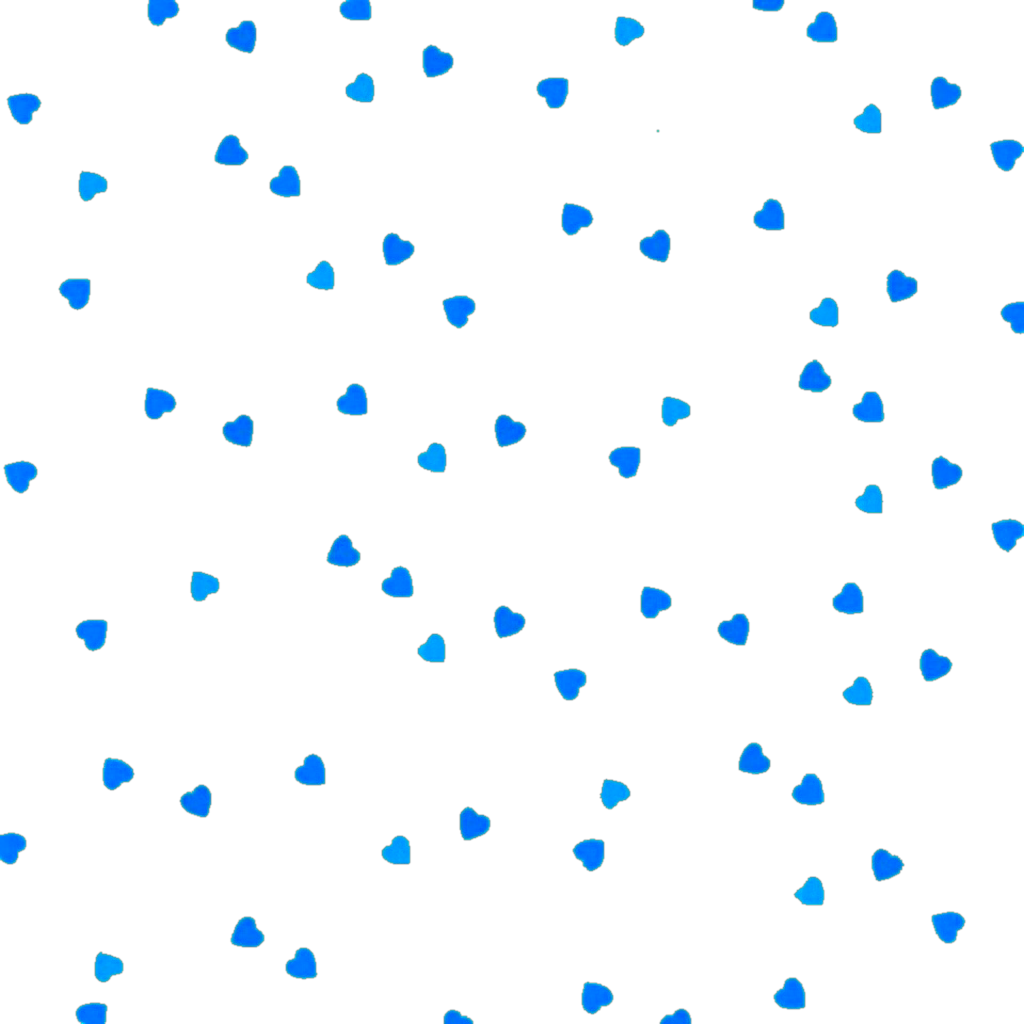 Blue Hearts Bluehearts Ftestickers Sticker Freetouse - Lunch Napkins My Little Sweetheart Grey (1024x1024), Png Download