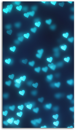 Blue Hearts Mobile Wallpaper - Blue Hearts Wallpaper Phone (485x550), Png Download
