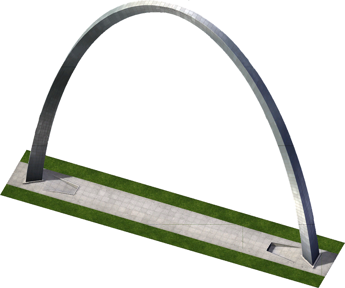 Gateway Arch - Gateway Arch Png (1119x936), Png Download