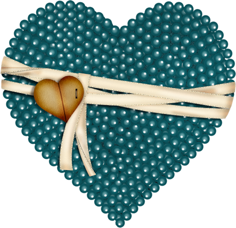 Blue Heartsfelt - Heart (474x457), Png Download