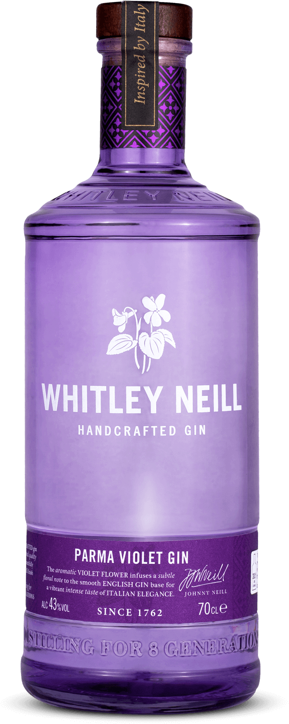 Aromatic Violet Infusions With Italian Elegance - Whitley Neill Parma Violet Gin (780x1500), Png Download