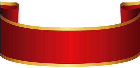 Red Ribbon Banner - Red Ribbon (450x300), Png Download