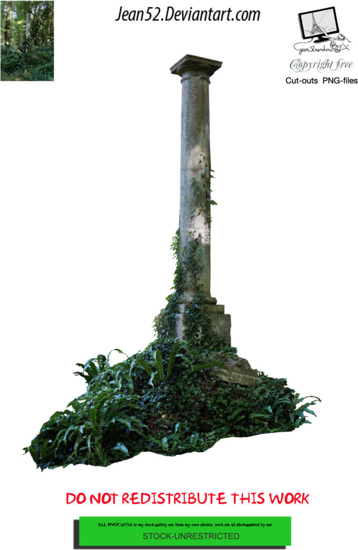 Png By Jean On Deviantart - Pillar Png (729x1095), Png Download