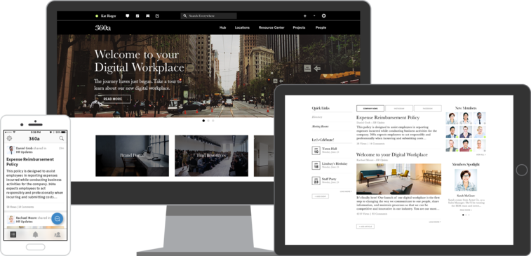 Igloo Software An Intranet Software Company Intranet - Website (757x365), Png Download