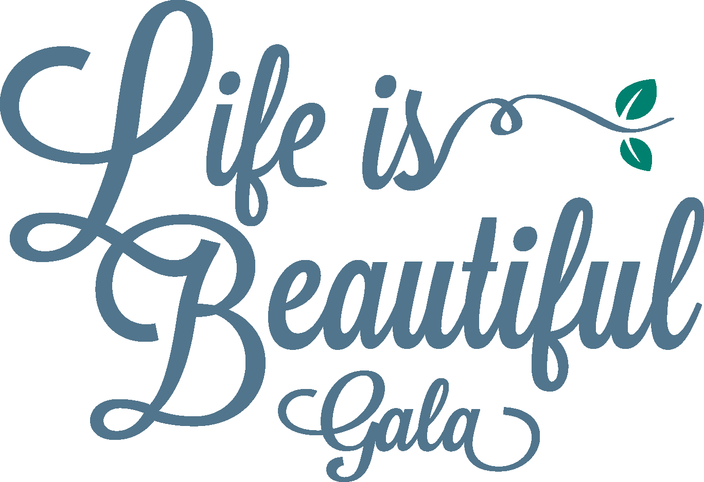 Lifeisbeautiful Logo2016 Blue5405 - Wall Art 'life Is Too Short To Wait…' Wall Sticker (1368x938), Png Download